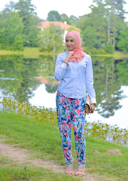 Pink Coral Ruffle