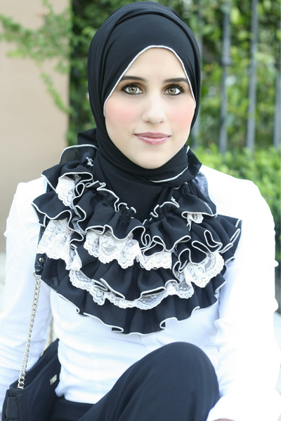 Little black scarf