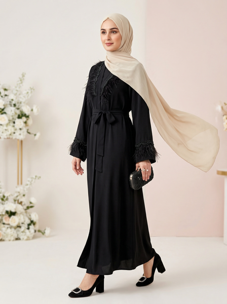 Featherlight Grace Abaya