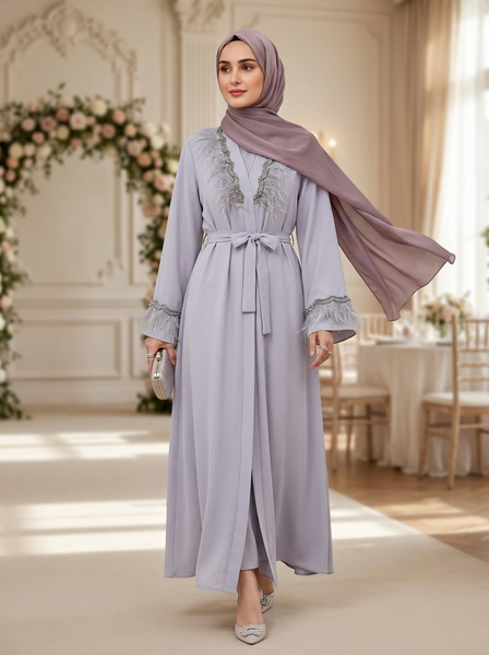 Featherlight Grace Abaya