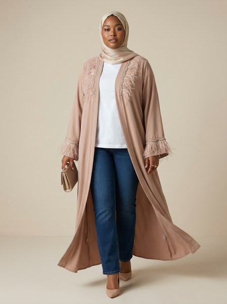Featherlight Grace Abaya